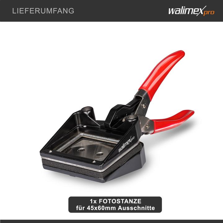 Image du produit Walimex 45x60mm Poinçon photo (émulsion photographique)