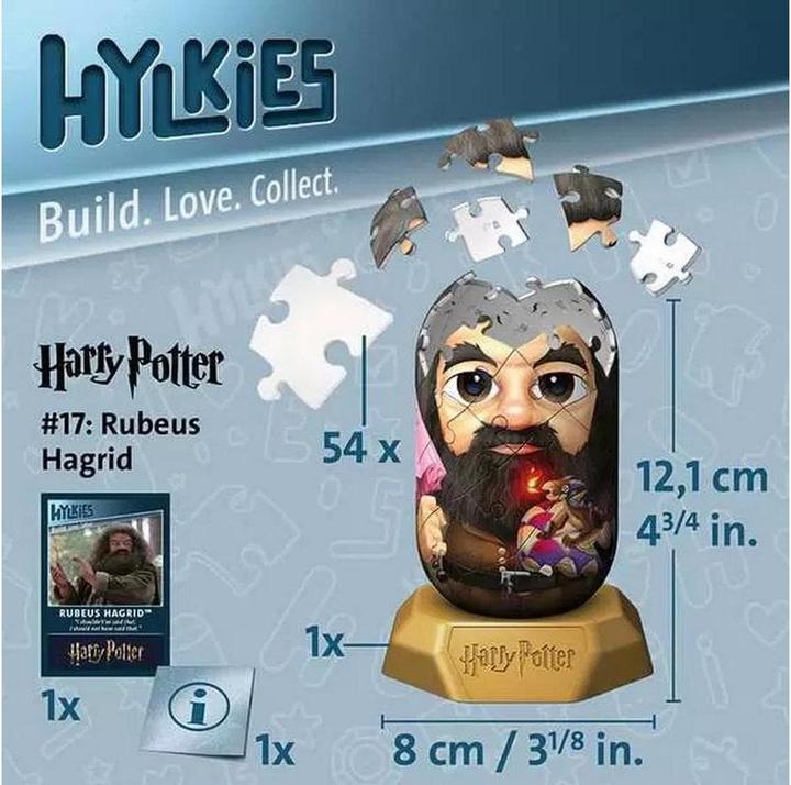 Produktbild Ravensburger Hylkies: Die neue Sammelfigurenreihe zum selbst zusammenbauen. Figur #17 - Harry (54 Teile)