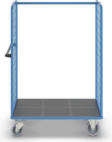 Image du produit eurokraft pro Chariot à tablettes à panneaux latéraux grillagés (500 kg)