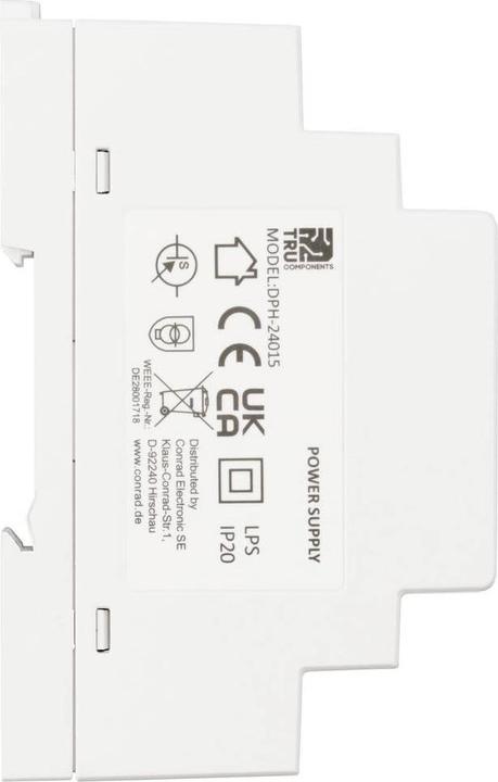 Produktbild Tru Components DPH-24015 Hutschienen-Netzteil (DIN-Rail) 24 V/DC 0.625 A 15 W A
