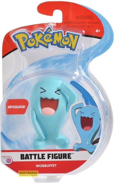 Immagine prodotto Jazwares Statuetta Pokémon Figura di battaglia Qulbutoké 5 cm