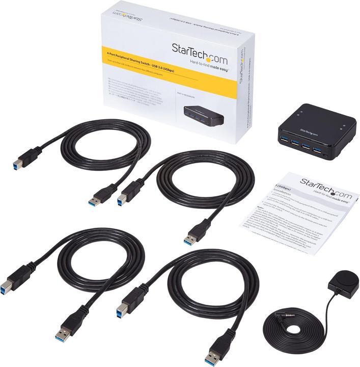 Image du produit StarTech Commutateur de partage USB 3.0 (USB-B, 4 Ports)