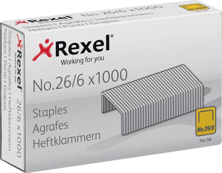 Image du produit Rexel Agrafes n° 56 (1000 x)