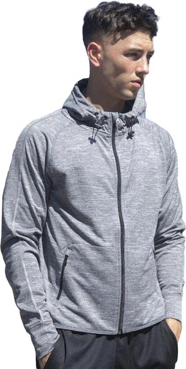 Immagine prodotto Tombo Felpa con cappuccio con zip e giacca con cappuccio con nastro riflettente (S)