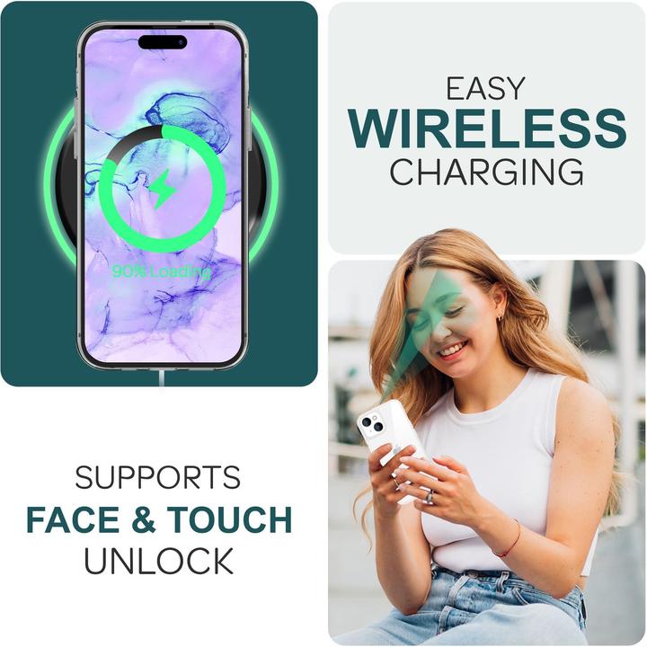Actual product image Nalia Clear 360 degree cover (Apple iPhone 15)