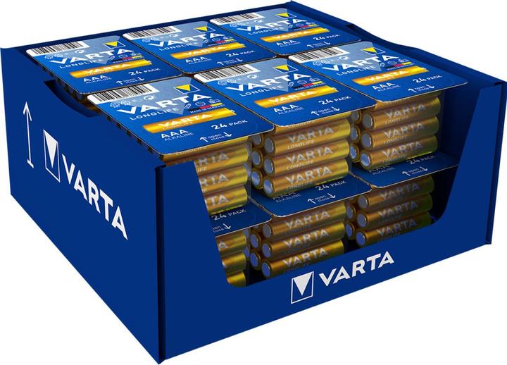 Actual product image Varta Longlife (24 pcs., AAA, 1200 mAh)