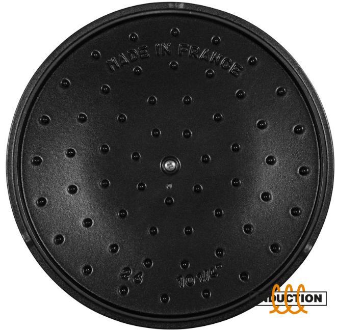 Produktbild Staub Cocotte (24 cm, Bräter + Schmortopf, Gusseisen)