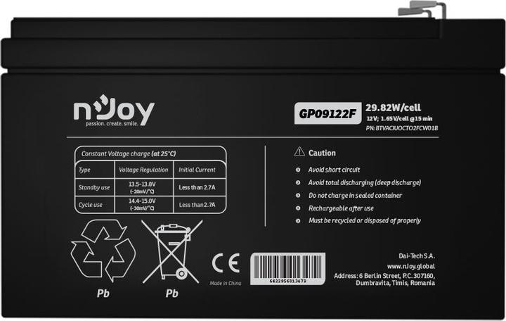 Immagine prodotto Njoy GP09122F