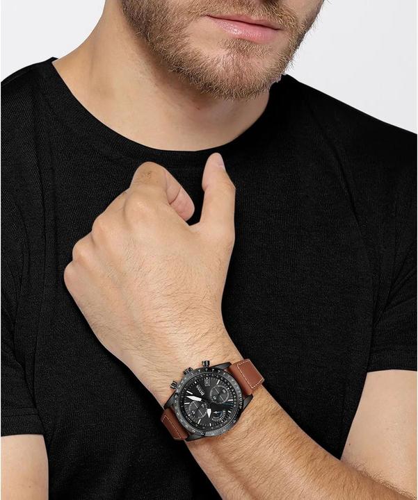 Actual product image BOSS Pilot Chrono (Chronograph, 44 mm)