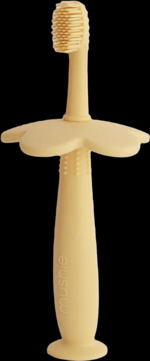 Produktbild Mushie Training Kinderzahnbrste Pale Daffodil (1 x)