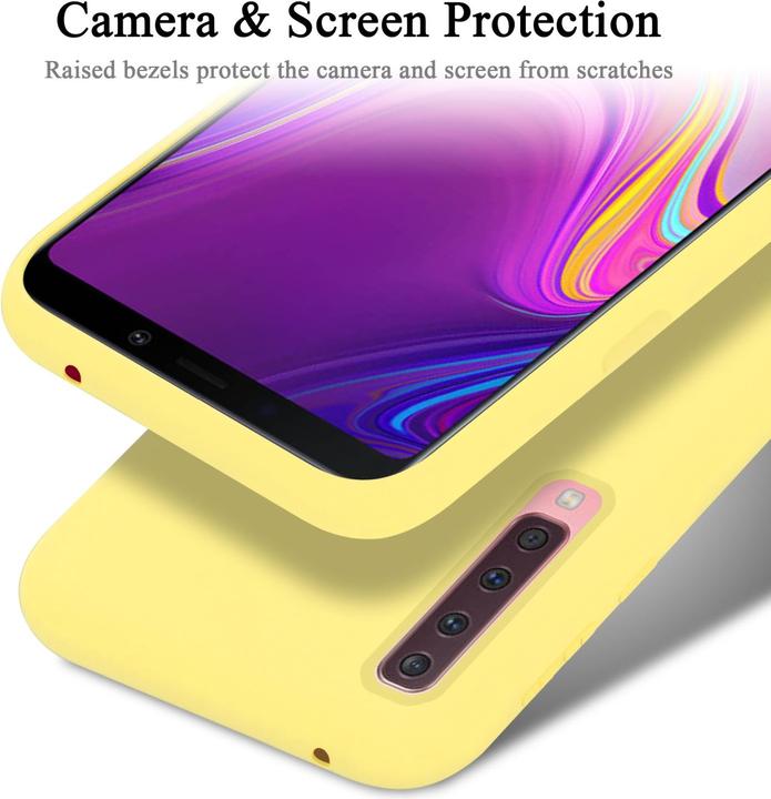 Produktbild Cadorabo TPU Liquid Silicone Case Hülle für Samsung Galaxy A9 2018 (Samsung Galaxy A9 (2018))