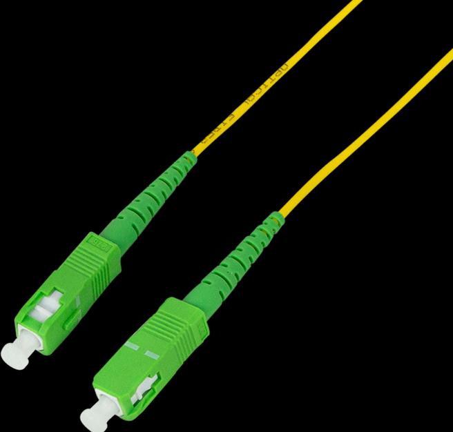 Immagine prodotto LogiLink Cavo patch in fibra ottica, 2x SC-Simplex, OS2, 20 m, spina SC-Simplex gialla (20 m)