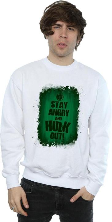 Immagine prodotto Hulk Stay Angry Felpa Uomo (M)