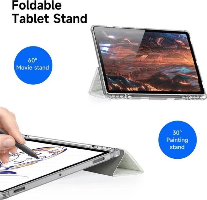 Actual product image Dux Ducis Unid Series Leather Bookcover Cover (Galaxy Tab S9 FE+, Galaxy Tab S10+, Galaxy Tab S9+)