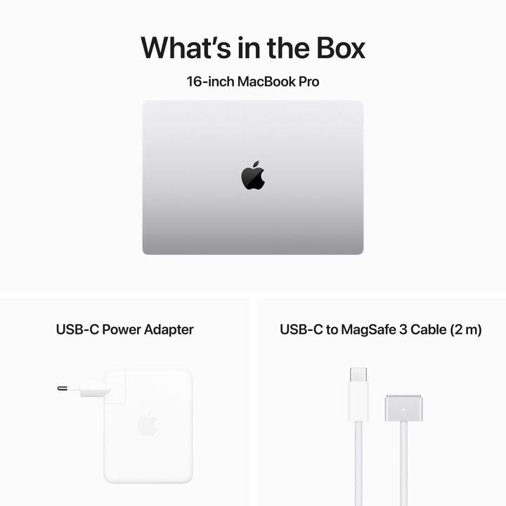 Produktbild Apple MacBook Pro - Late 2023 (16", M3 Pro, 18 GB, 512 GB, CH)