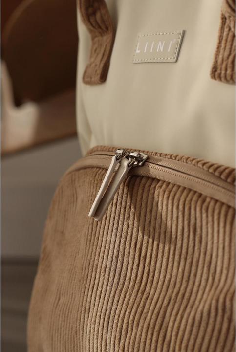 Actual product image Liini Changing rucksack cream rPET