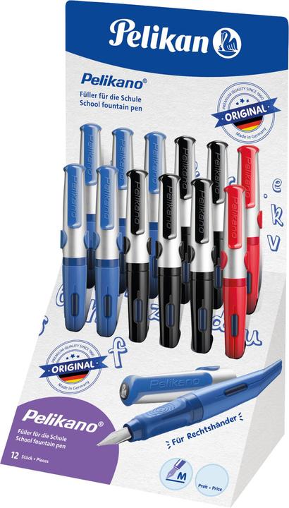 Immagine prodotto Pelikan o Penna stilografica originale per destrorsi M (Multicolore, 12 x)