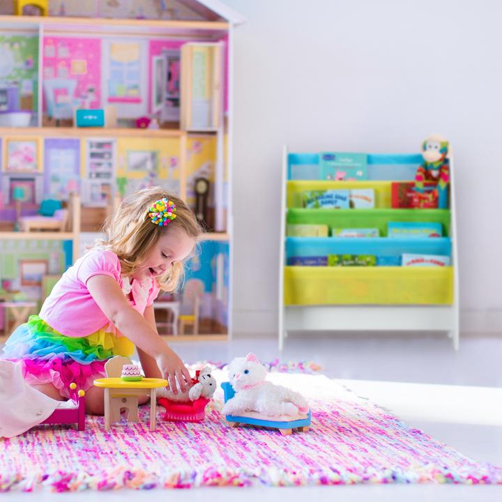 Actual product image Relaxdays Children bookshelf