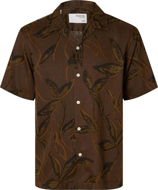 Produktbild Selected Homme Print Kurzarmhemd (XL)