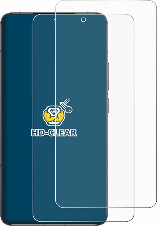Actual product image BROTECT Screen Protector Clear (2 Piece, Xiaomi Poco F6 Pro)