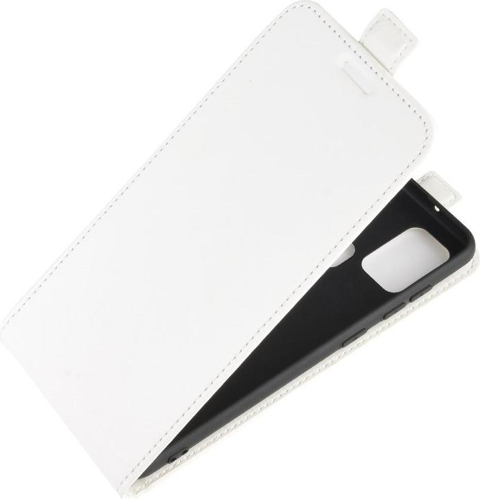 Actual product image Cover-Discount Galaxy A21s - Classic Flip Case vertical white (Samsung Galaxy A21s)