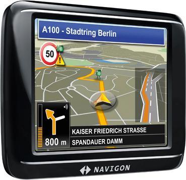 Produktbild Navigon 20 Plus, TMC, Mitteleuropakarten