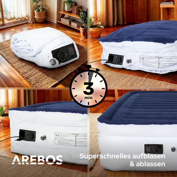Actual product image Arebos Inflatable mattress (152.5 x 203 cm)