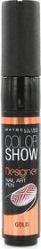 Produktbild Maybelline New York Color Show Designer Nail Art Pen Gold Nail Design Tool for Beautiful Nails (Gold)