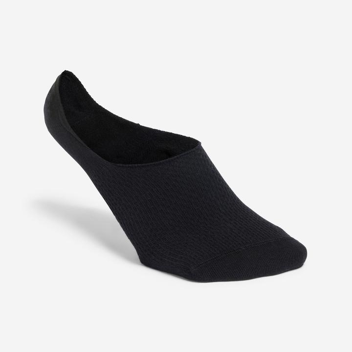 Produktbild Decathlon Socken Invisible 3er-Pack - schwarz (43, 46)