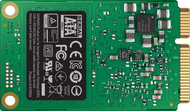 Actual product image Samsung 860 Evo (500 GB, mSATA)