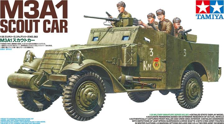 Produktbild Tamiya 1/35 M3A1 Scout Car