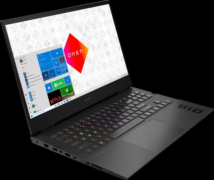 Produktbild HP Omen 16-c0600nz RX 6600M (16.10", AMD Ryzen 5 5600H, 16 GB, 512 GB, CH)