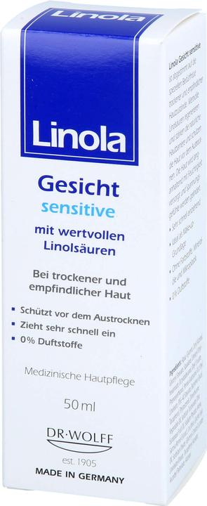 Image du produit Dr. Wolff Linola Visage Sensitive (50 ml, Crème 24h)