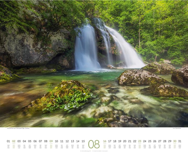 Produktbild Wasser Kalender 2026 (54 x 48 cm, Harter Einband, Deutsch, Französisch, Englisch)