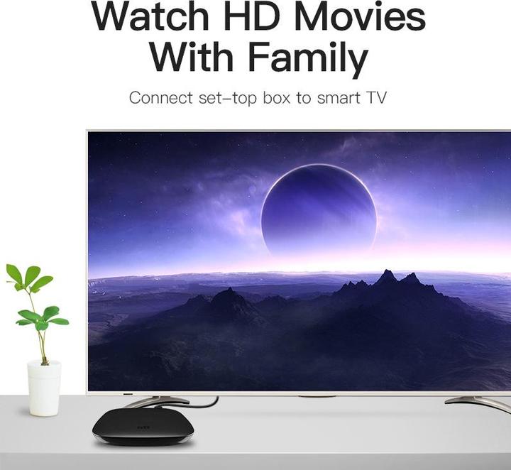 Image du produit Vention Câble HDMI vers DVI 3m ABFBI (Noir) (3 m, HDMI)