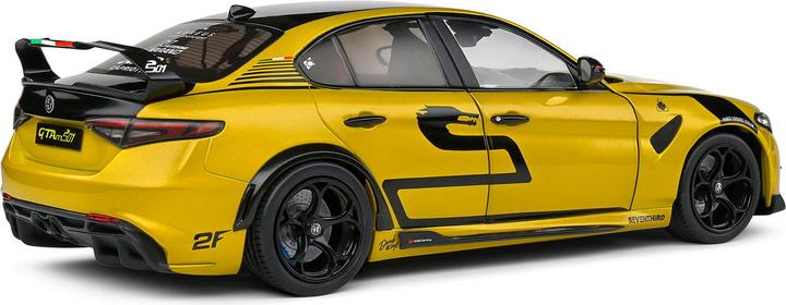 Actual product image Solido 1:18 Alfa Romeo Giulia GTA yellow