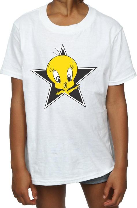 Immagine prodotto Looney Tunes Tweety Pie Star Maglietta Ragazze (140, 146)