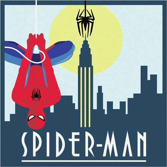 Produktbild Ravensburger CreArt - Malen nach Zahlen 23891 - Spider-Man - ab 12 Jahren
