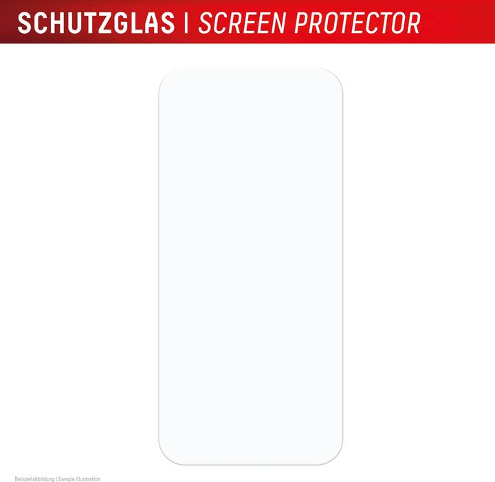 Actual product image Displex Real Glass, 2D Panzerglas (1 Piece, Apple iPhone 16)