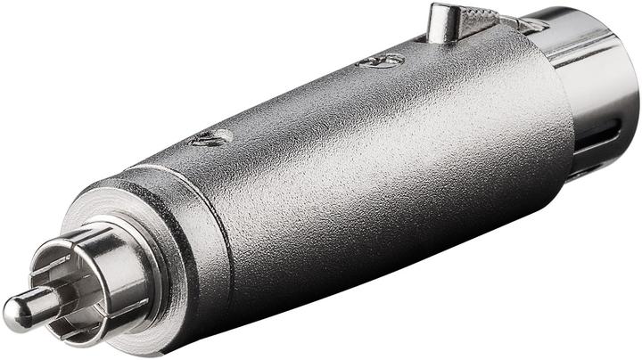 Goobay Adaptateur XLR, Cinch mâle vers XLR femelle (Adaptateur jack)