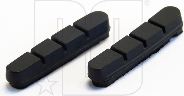 Actual product image NG Sports Road Cartridge Brake Pads Inserts, Shimano/SRAM, black (Shimano, SRAM)