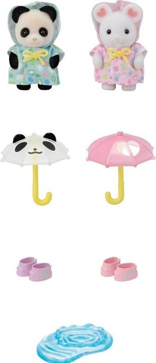 Actual product image Sylvanian Families Adventure kindergarten friends "Pool fun"