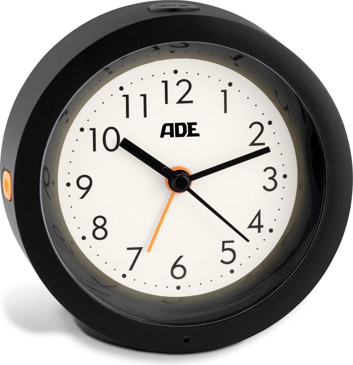 Produktbild ADE analoger Wecker mit Nachtlicht-Sensor