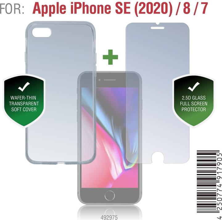 Immagine prodotto 4smarts Premium Protection (Apple iPhone 8, Apple iPhone 7, Apple iPhone SE (terza generazione), Apple iPhone SE (seconda generazione))
