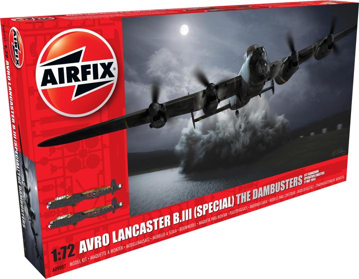 Actual product image Airfix Kit Avro Lancaster B.III The Dambusters 1:72