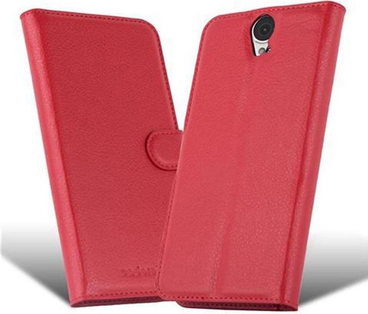 Actual product image Cadorabo Book with stand function cover (HTC One E9 Plus)