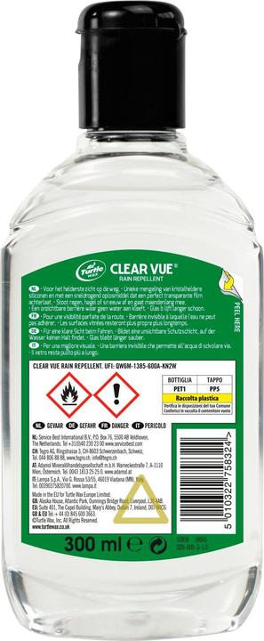 Immagine prodotto Turtle Wax Clearvue (300 ml)