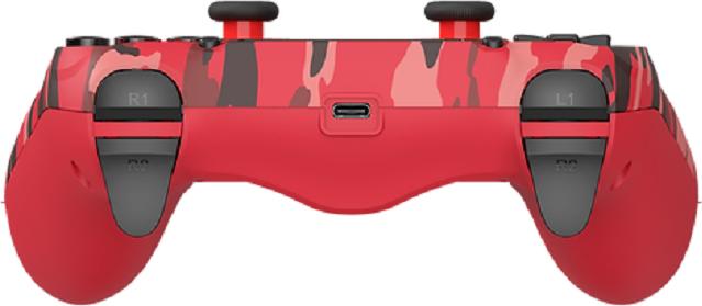 Produktbild DragonShock Controller Miraz Wireless rot camo PS4 (PS4)