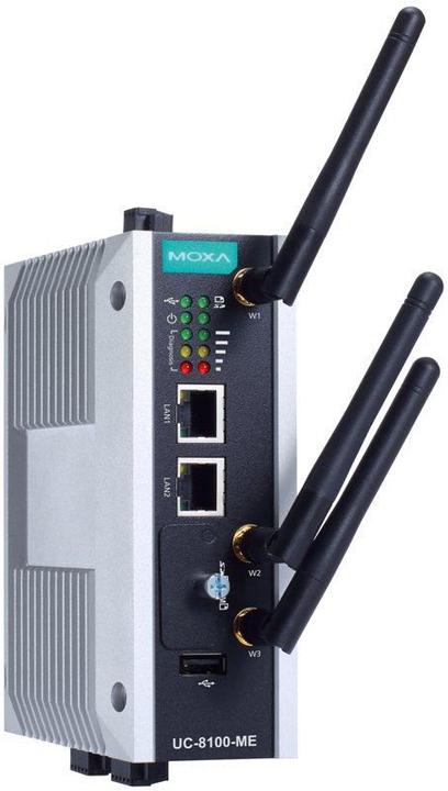Produktbild Moxa Debian Arm7 Din-Rail Computer. 2X Lan. Mini P (UC-8112-ME-T-LX1)