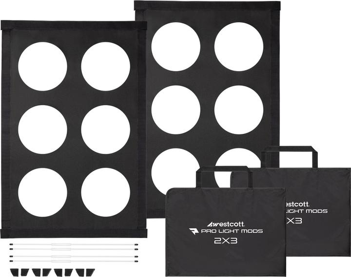 Image du produit Westcott Pro Light Mods 2x3 (Standard, 2-Pack)